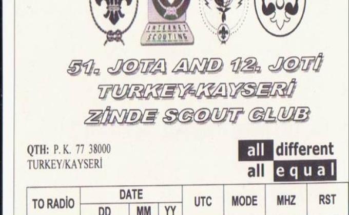   TB7MDN HACİLAR ZİNDE SCOUT AND GUİDE GROUP KAYSERİ TURKEY