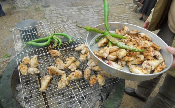 GUIDES AND SCOUTS OF GIRESUN LYCEUM.  PICNIC AND AWARD CEREMONY