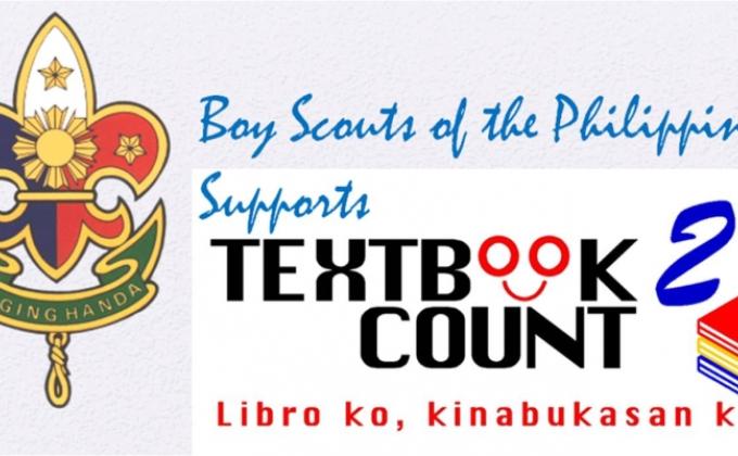 Boy Scouts of the Philippines (BSP) served in G-Watch National Textbook Count 2