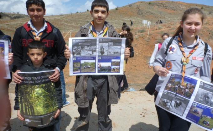 TO MAKE A GREEN BELT TO GREATER ANKARA TURKİYE