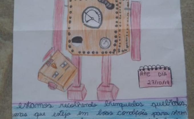 Projeto Arrecadando Brinquedos para Arrecadar Sorrisos