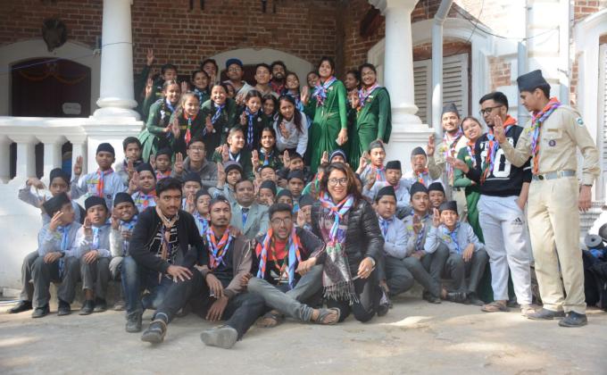 Sundarijal camp(Birdgewater and gateway scout troop) 