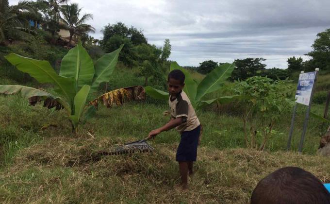 PEACE THROUGH CLEAN UP AND GARDENING