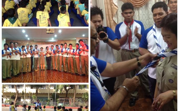 Messenger of Peace's Team Philippines Gathering Field Work