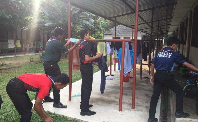 Messenger Of Peace Community Service At Boys'Dormitory(MRSM Balik Pulau)