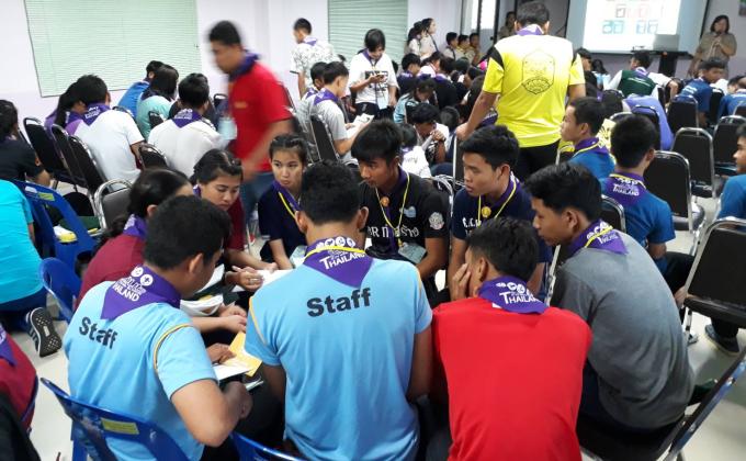 การอบรมโครงการรางวัลลูกเสือโลก รุ่นที่14