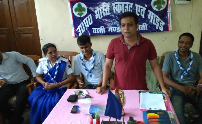 Mr-Kushal Chakraborty with Ashvanee,harsh,anil go to basti and see mop work how's to go 