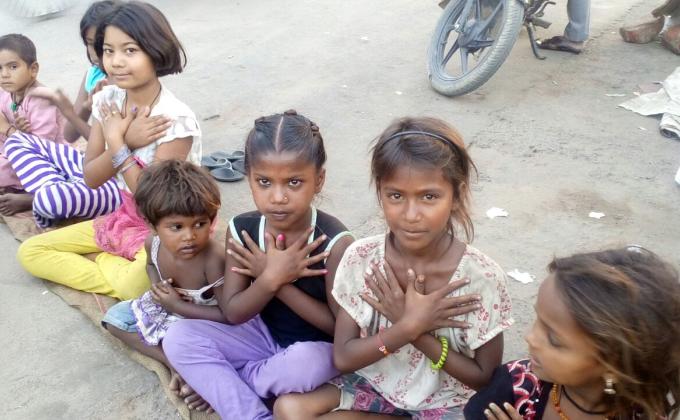 Help to poor childrens at gorakhpur up