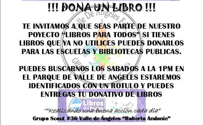 Libros Para Todos Valle De Angeles Grupo #36
