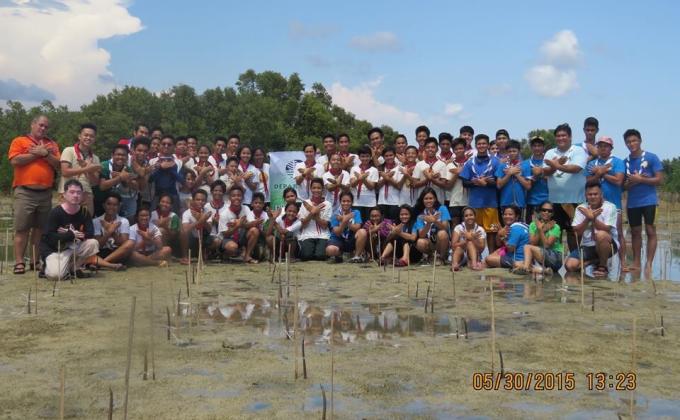 Mangrove Tree Planting  in support of "one wolrd one tree" 