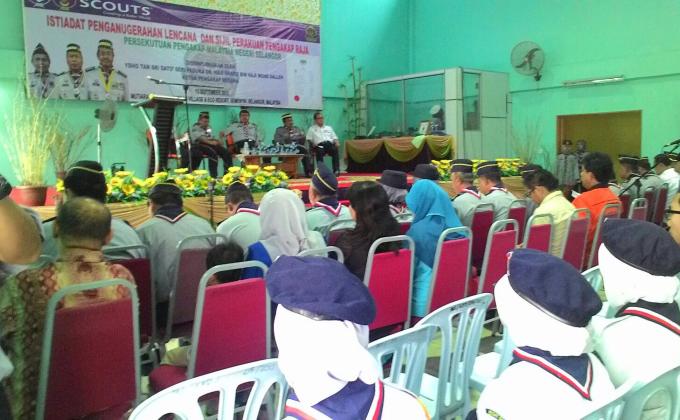 Istiadat Penganugerahan Lencana & Sijil Perakuan Pengakap Raja