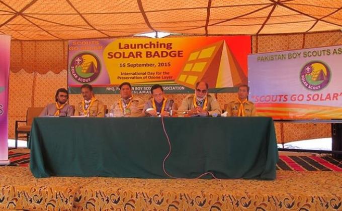 Scouts Go Solar Launch in Pakistan 