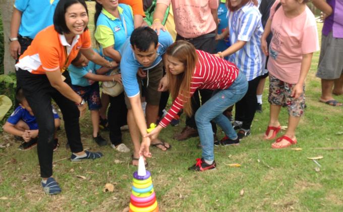 Activity arrangement for teamwork