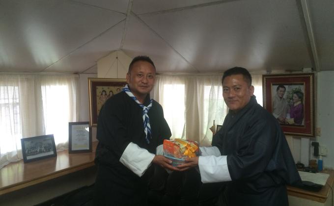 Scouts of Bhutan: " " We work as a team & dream for peace"