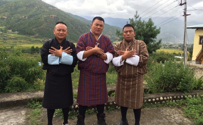 Messenger for Peace for alcohol dependents   at the Rehabilitation Center, Paro 