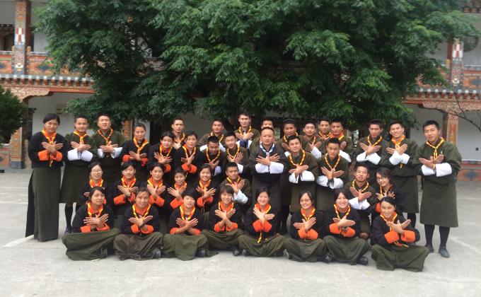 " Scouts of Bhutan" : " Messengers of Peace by 2018 "