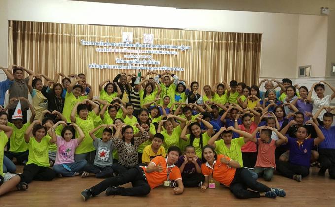 Act as learning activities leader for developing people in network of Thai Autisltic Foundation 