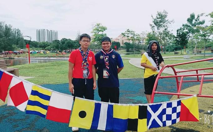 Learning sea scout's flag in JMKL13