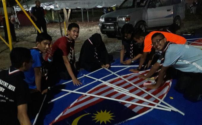 Pembinaan Pintu Gerbang Kontijen Selangor