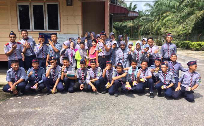 EKSPEDISI BERJALAN KAKI DARI SMK SERI GADING KE SK SERI MOLEK