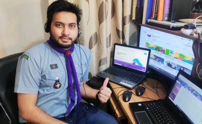 Facilitated a session on JOTI 2020 Special Edition 