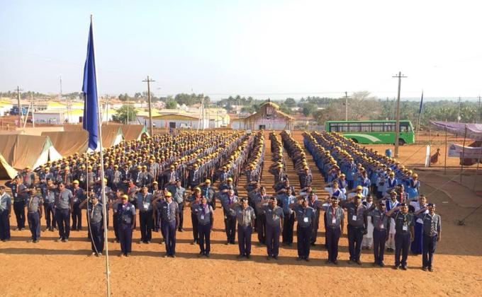 national service camp during mastakabhisheka- 2018