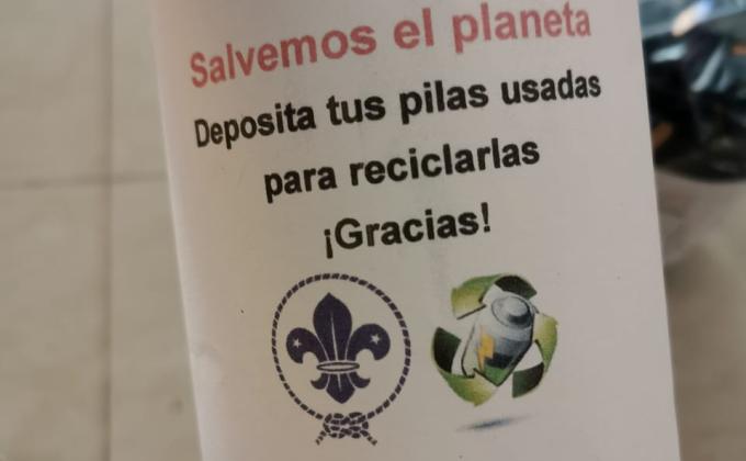 Disposicion responsable de baterias y equipo electronico