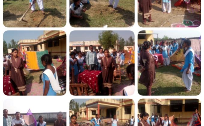 स्काउटिंग सामान्य जानकारी और तम्बू निर्माण प्रतियोगिता शिविर।