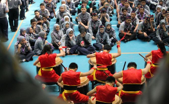 1st Sarawak Scout Mesenger of Peace & Founder's Day Gathering 2017