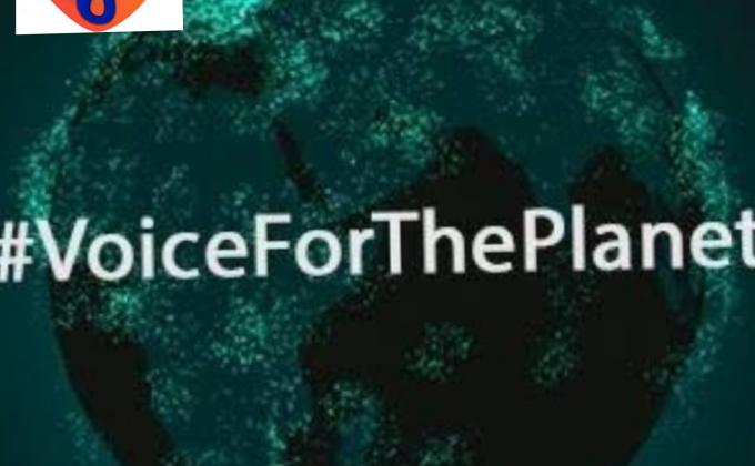 (C)Earth Hour. Challenge 1-#Voice for the planet.