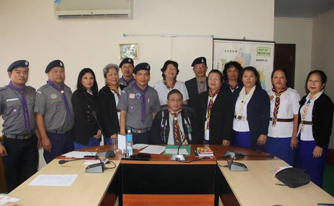 INVESTITURE OF VICE PRESIDENT,MIZORAM STATE BHARAT SCOUTS AND GUIDES