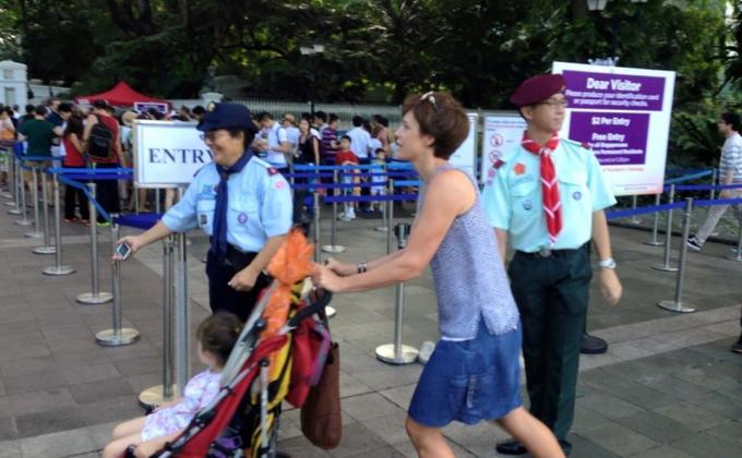 The President's Team: Chief Scout Hospitality Duty