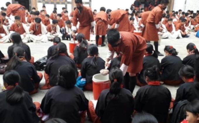 volunteerism in zhabdrung kuche