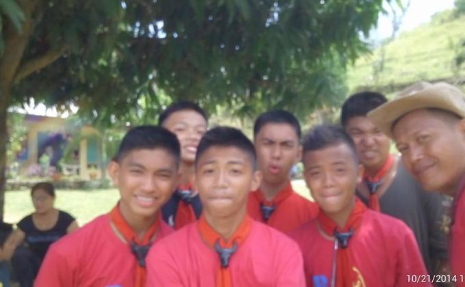 during our community service