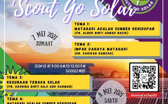 TAKLIMAT TEORI SCOUTS GO SOLAR UTHM