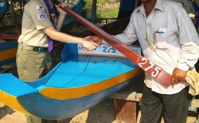 Korean Venture Scout leads project to help Cambodian families