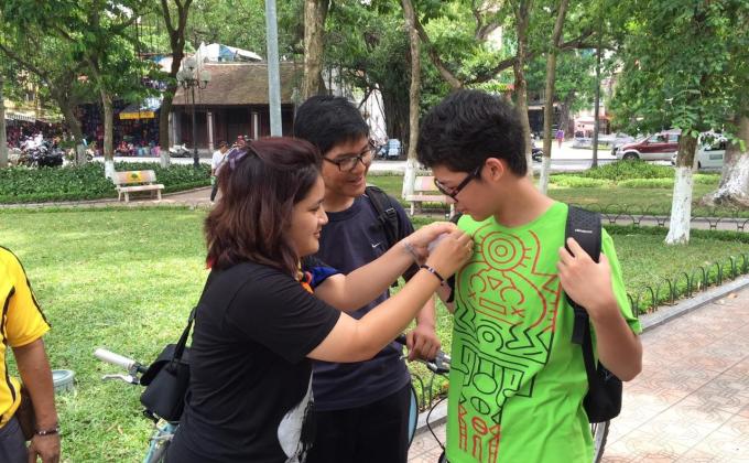 เผยแพร่ messengers of peace ณ ประเทศเวียดนาม 