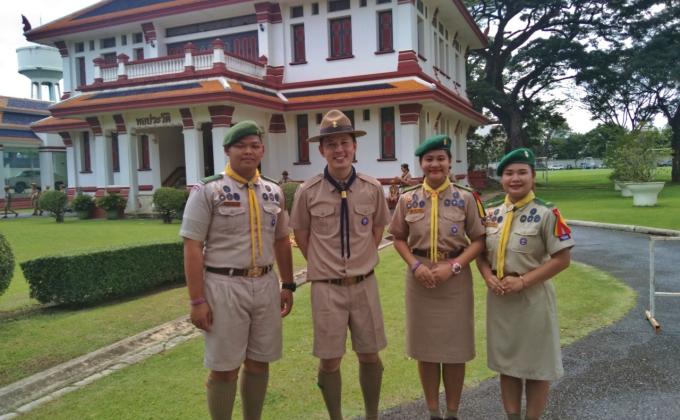 ถ่ายทำสารคดีเรื่องตามรอย "ลูกเสือ"