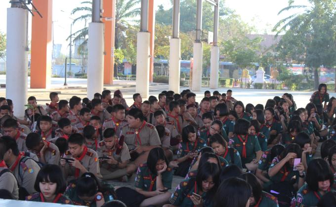 งานเข้าค่ายลูกเสือ ม.3 วันสอง