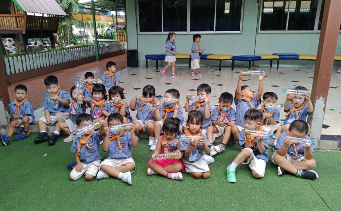 ลูกเสือบีเว่อร์​ K.1/แตงโม​(ถั่วงอกในขวด)​