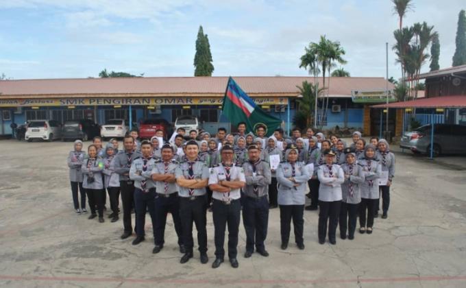 Kursus Vigil dan Induksi Pengakap Kelana SMK Pengiran Omar