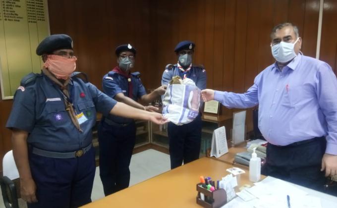 Covid - 19 Duration Mask distribution of Chittorgarh, Rajasthan 