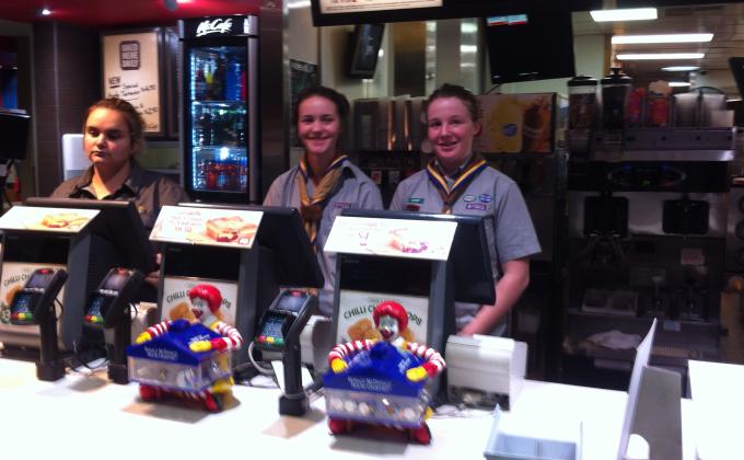 Fundraising for Ronald McDonald House
