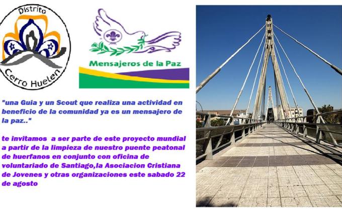 los scouts de santiago pintan santiago