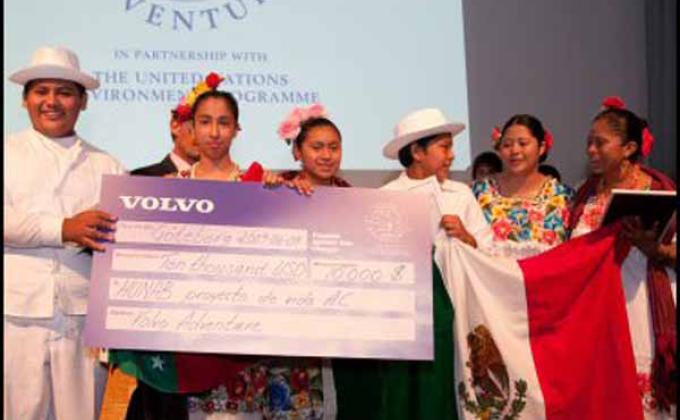 SCOUTS ON QUE FOR VOLVO ADVENTURE  AWARD 