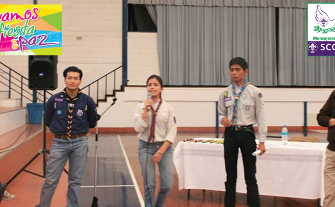 Los Scouts Vivimos la Fiesta en Paz