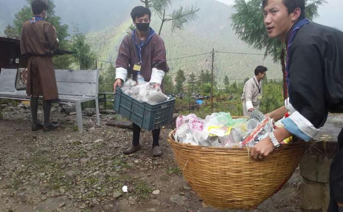 voluntary service rendered for event management 