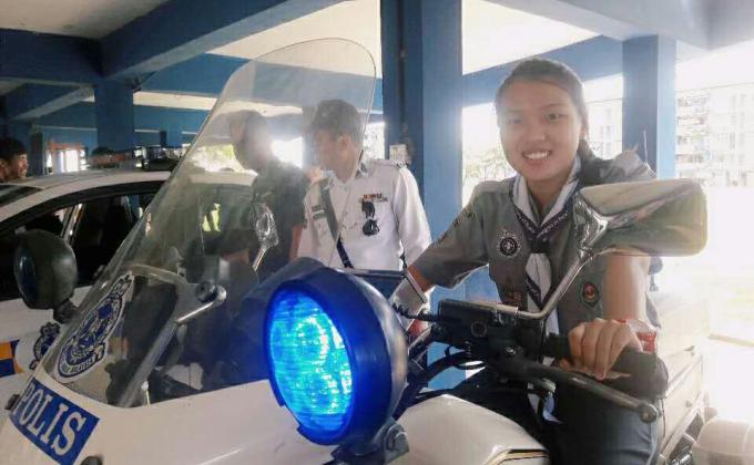 Lawatan Sambil Belajar Ke Balai Polis