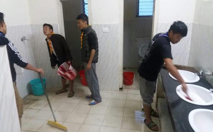 1st university toilet day