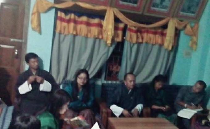 Scouts and CBS meeting for Samdrup Jongkhar Thromde (22/11/2016)
